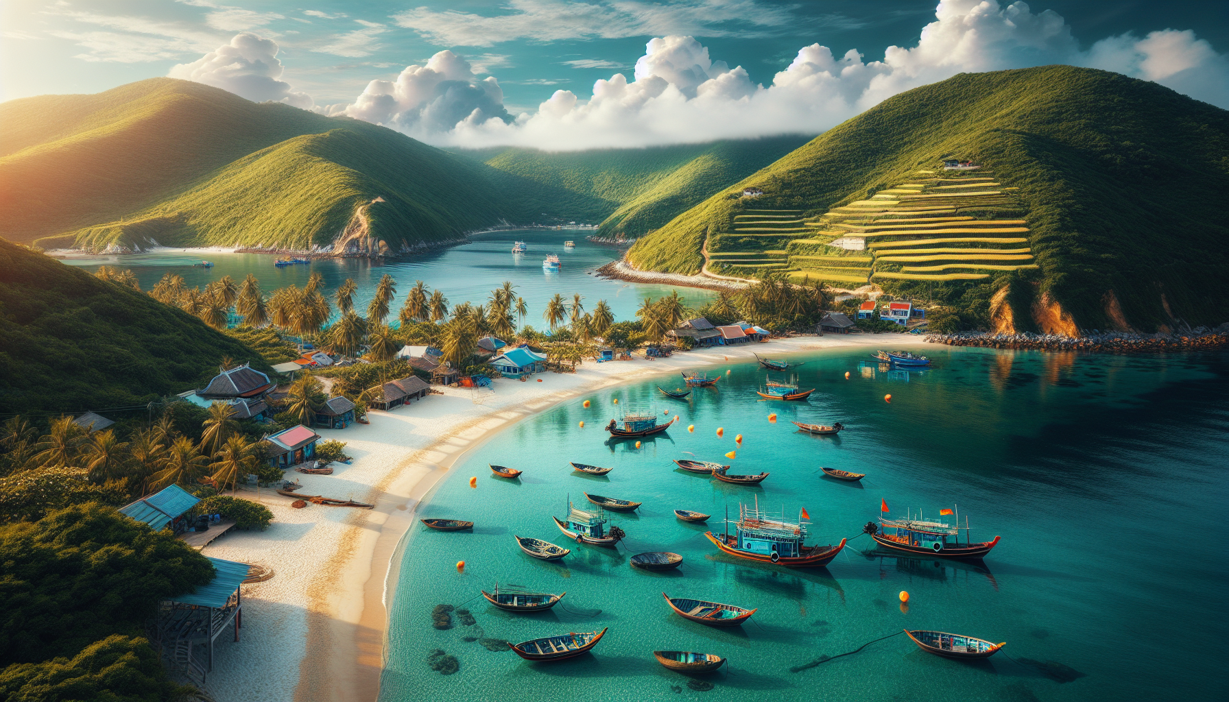 Đảo Cù Lao Chàm là một điểm du lịch nổi tiếng tại Việt Nam, thu hút khách du lịch bởi vẻ đẹp hoang sơ và hấp dẫn của nó.