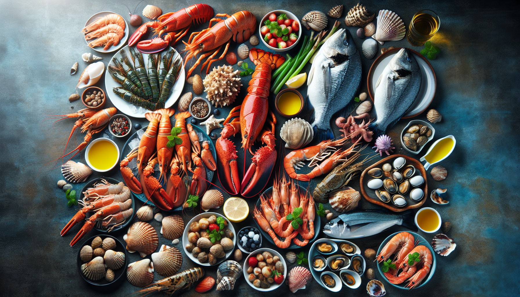 Hải sản luôn là nguồn thực phẩm phong phú và giàu dinh dưỡng.