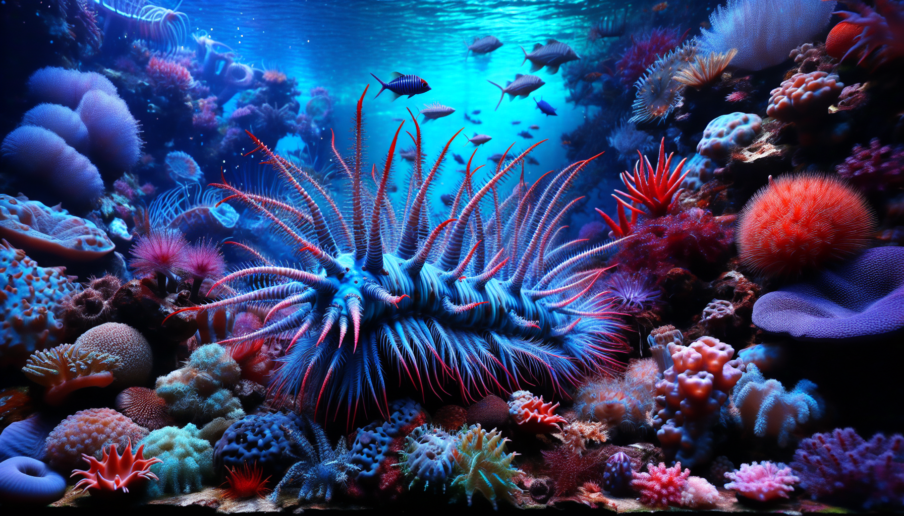 Dưới đại dương sâu thẳm, có rất nhiều loài sinh vật kỳ diệu và độc đáo.