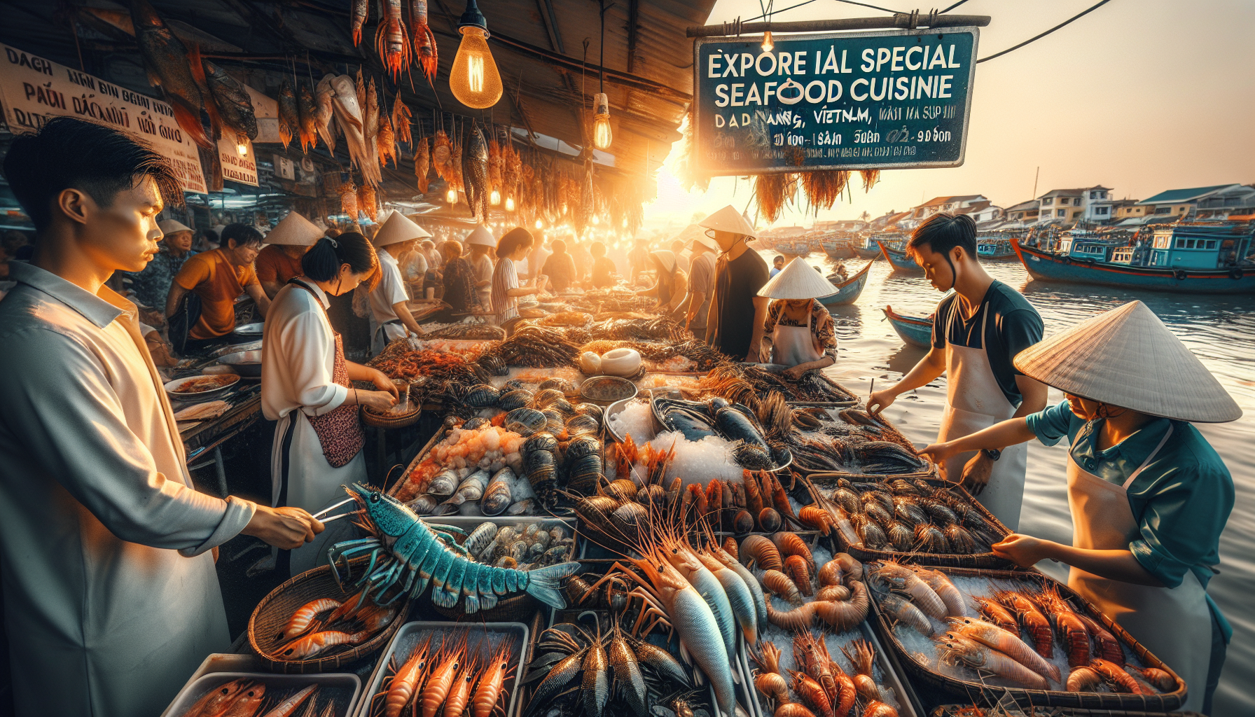 Khám phá những loại hải sản đặc biệt của Đà Nẵng.