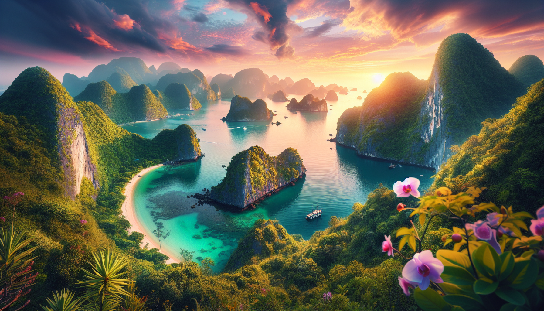 Cát Bà là một hòn đảo nằm trong Vịnh Hạ Long, thuộc Quảng Ninh, nổi tiếng với cảnh quan thiên nhiên tuyệt đẹp và đa dạng sinh học.